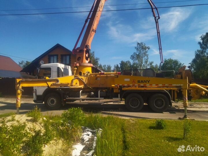 Бетон на гравии,граните(мы завод),бетононасос(37м)