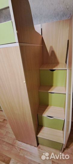 Кровать чердак