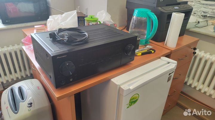 Pioneer VSX-424-K + Колонки Wharfedale Diamond 10