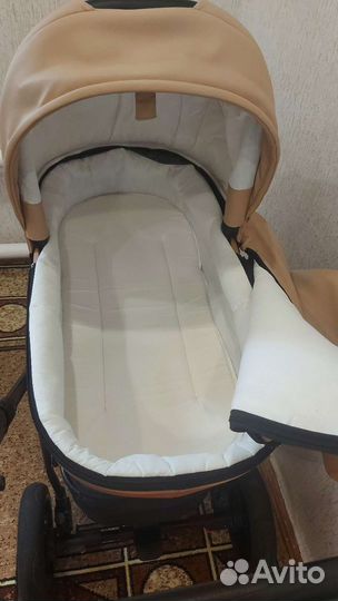 Коляска 2 в 1 эко кожа