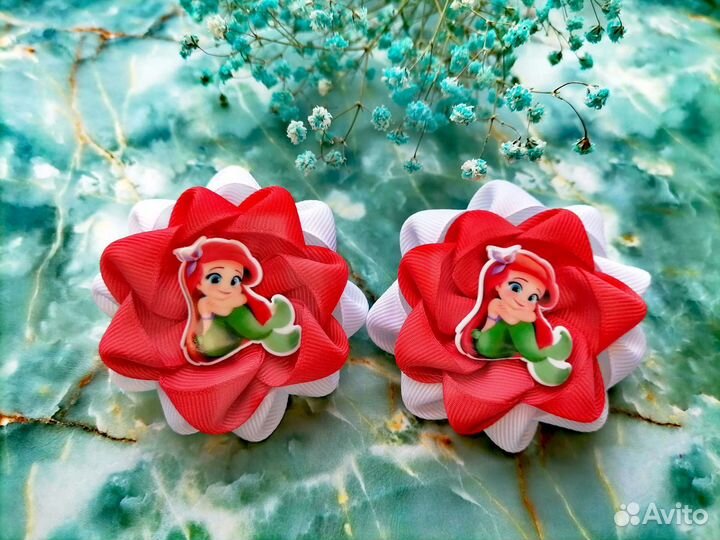 Бантики для девочек ручной работы