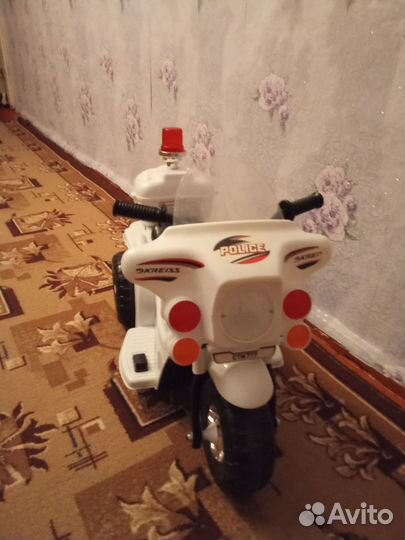 Детский мотоцикл на аккумуляторе б/у