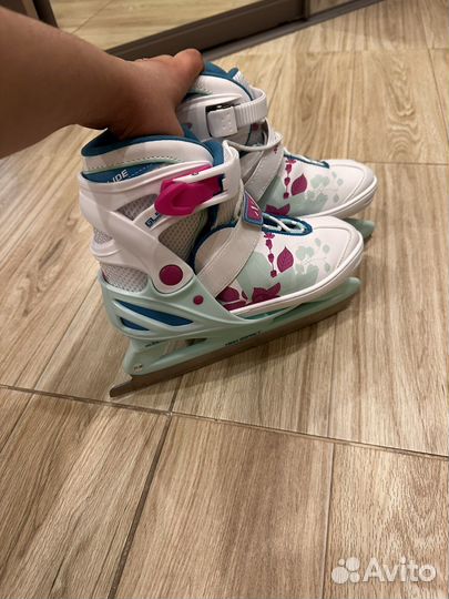 Коньки детские раздвижные 31 36