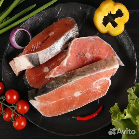 Стейки Кижуча