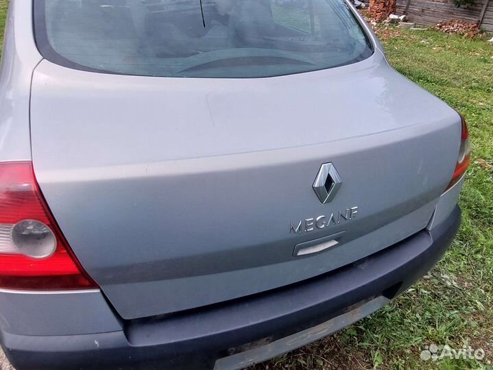 Крышка багажника Renault Megane 2