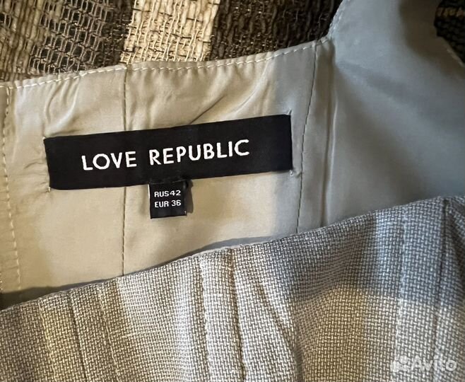 Корсетный топ love republic, зеленого цвета, xs-s