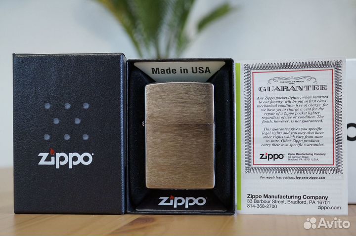 Зажигалка Zippo Classic Chrome (Новая, Оригинал)