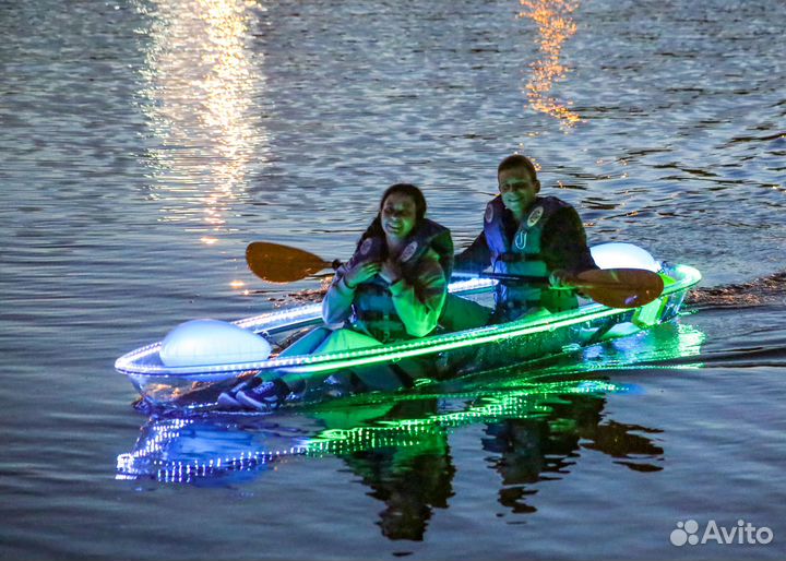 Зеркальная. Водные прогулки на прозрачных каяках
