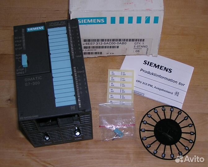 Siemens Simatic S7 CPU 312 6ES7312-5AC00-0AB0