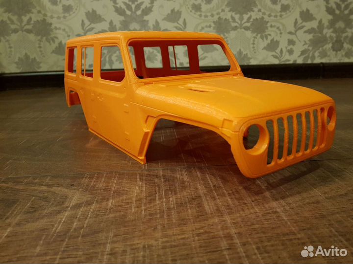 Кузов трофи RC модели Rubicon