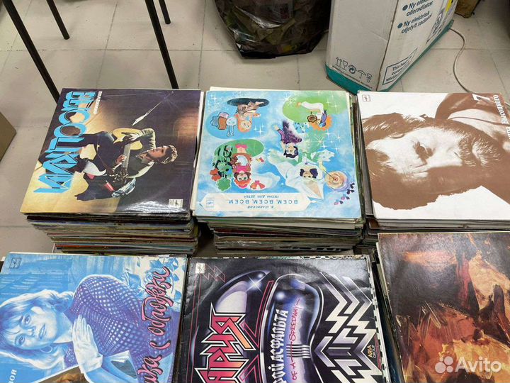 Виниловые пластинки разные опт от 80 штук (сзр)