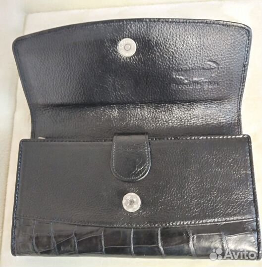 Кошелёк из крокодиловой кожи для женщин