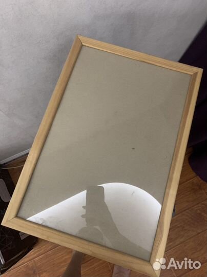 Фоторамка деревянная со стеклом35 на 40