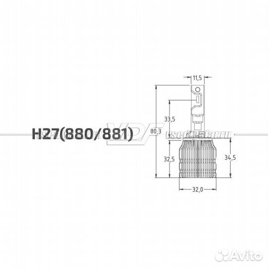 Светодиодные лампы MTF Light Active Night H27 6000