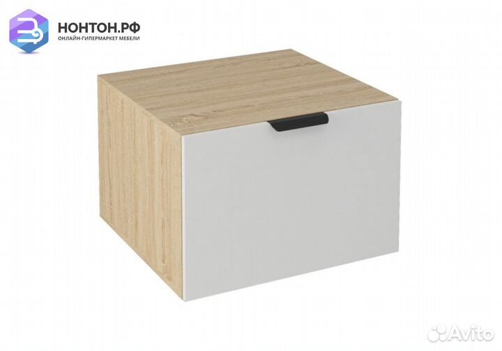 Тумба Норд Т02-600 дуб сонома / белый