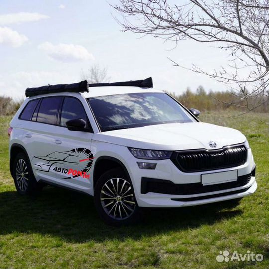 Тент палатка автомобильная маркиза 3 стенки