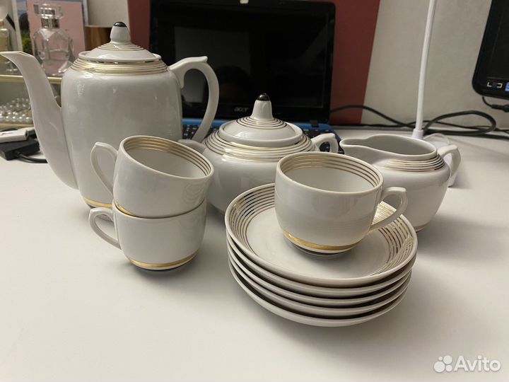 Чайный сервиз СССР, посуда, тарелки