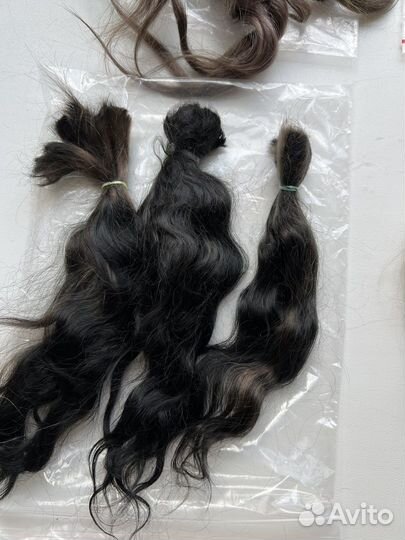 Трессы и натуральные локоны козочки