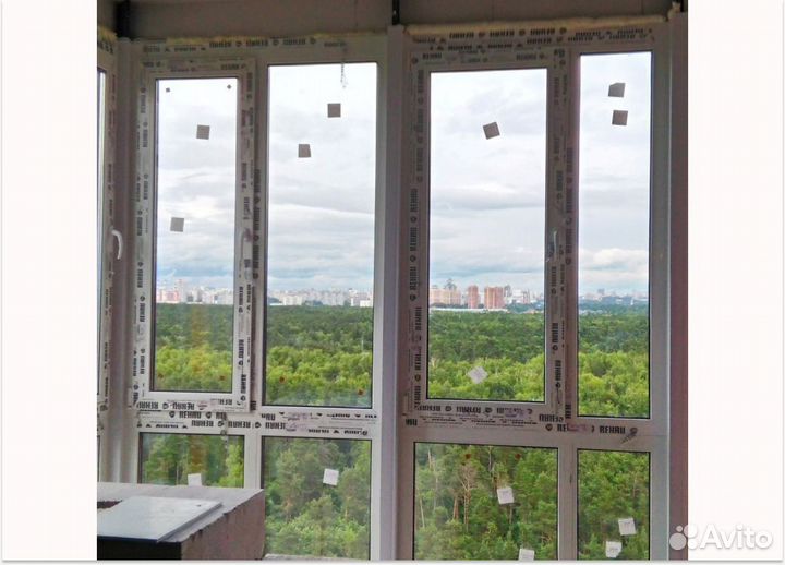 Окна на балкон