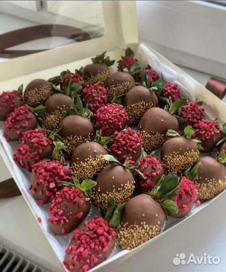 Клубника в шоколаде