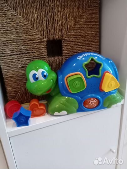 Сортер Черепаха (звук, свет, каталка)