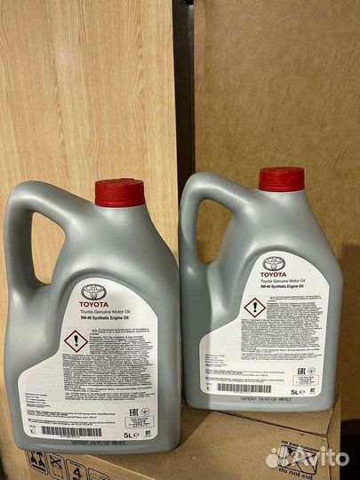 Масло моторное toyota 5w40