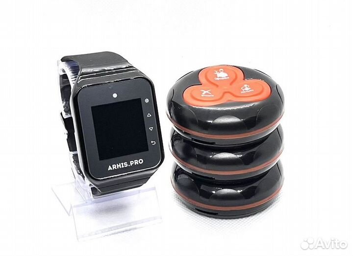 Беспроводная система вызова: кнопка и пейджер