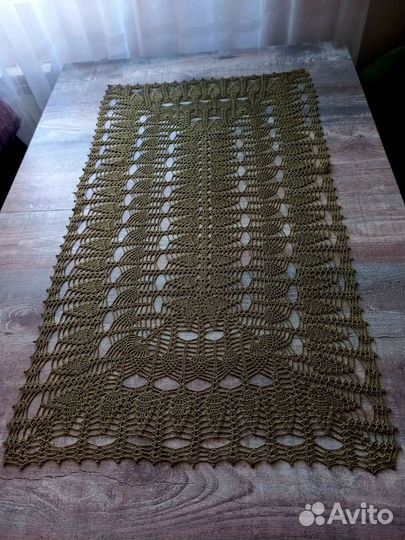 Скатерть вязаная