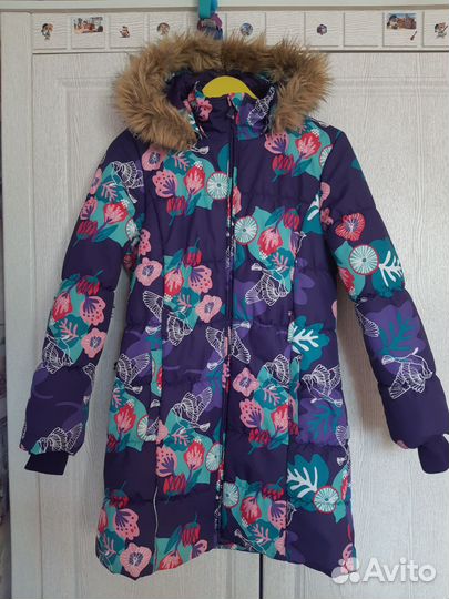 Зимняя куртка на девочку Huppa