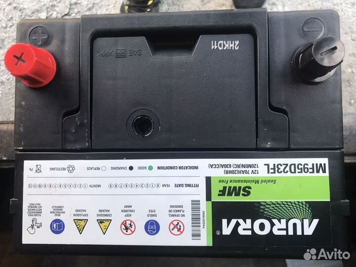 Аккумулятор автомобильный новый