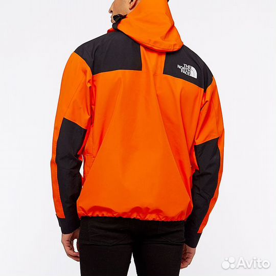 THE north face 1990 Collection Windbreaker Jackets Men Persian Orange (46 (S)