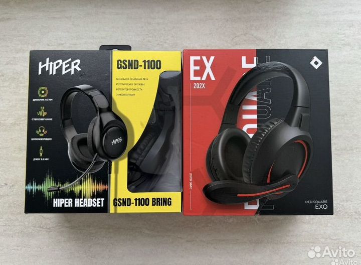 Игровые наушники гарнитура