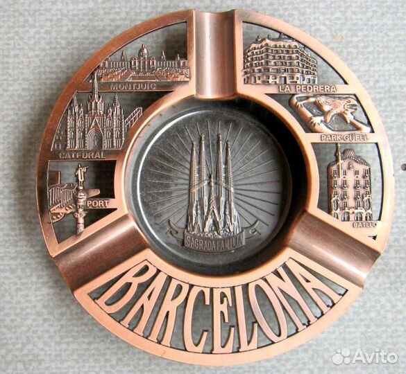 Пепельница Барселона