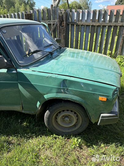 ВАЗ 2107 1.3 МТ, 2005, битый, 89 900 км