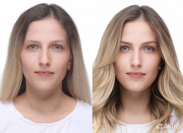 Красивое фото на паспорт, ретушь фото