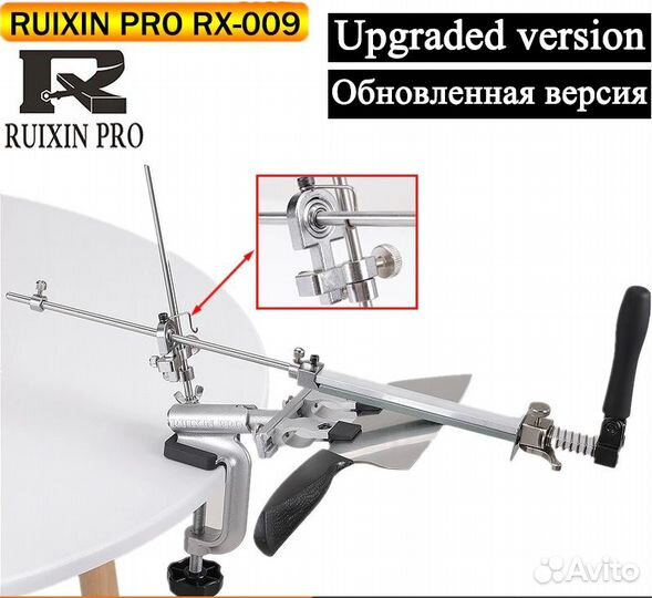 Точилка ножеточка ruixin PRO RX-009