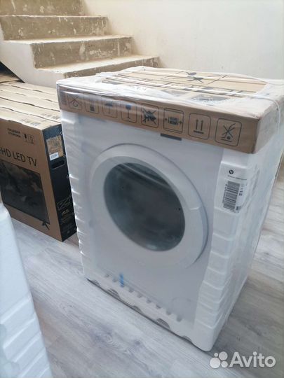 Стиральная машина новая автомат 6 кг 1000 оборотов