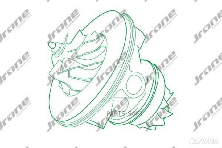 Jrone 8M03300427 Турбонагнетатель opel astra/corsa