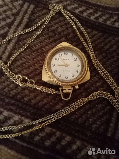 Часы кулон СССР