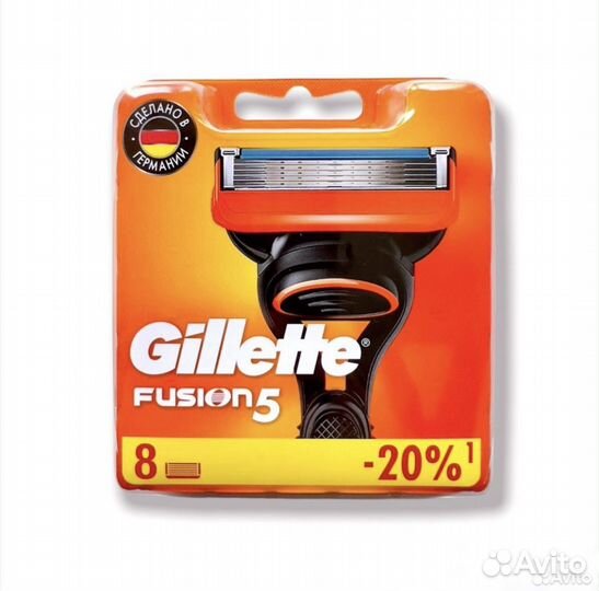 Сменныe кacсeты Gillеttе Масh3 (8шт)