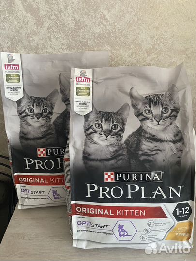 Корм для кошек purina pro plan 3кг
