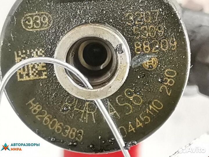 Форсунка Renault Scenic 2 рест. 2008 8200606383