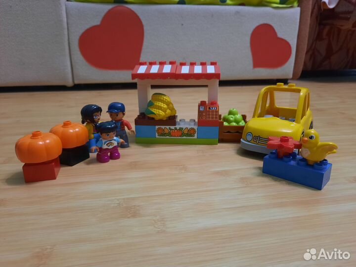 Lego duplo 2набора семейный дом и фермерский рынок