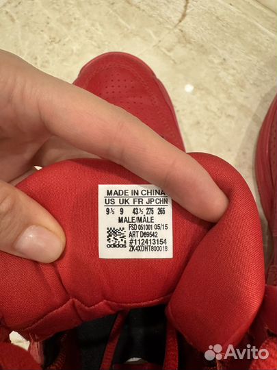 Кеды высокие adidas