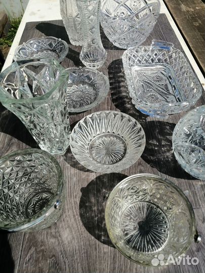 Хрустальная посуда СССР
