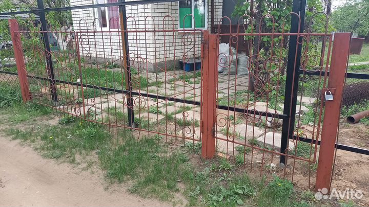 Ворота и калитка бу