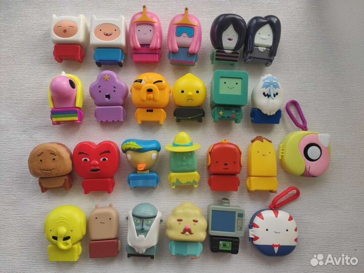 Фигурки Время Приключений Макдональдс 2016