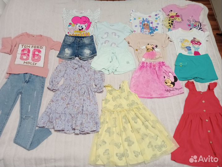 Вещи пакетом для девочки