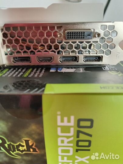 Видеокарта gtx 1070 8gb