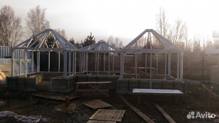 Изготовление павильонов и металлоконструкций